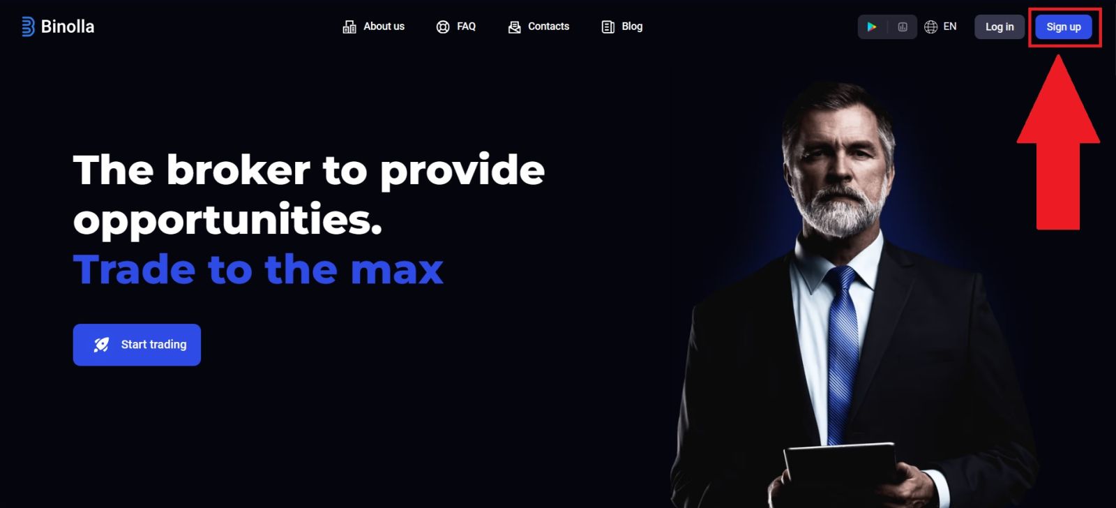 Как присоединиться к Binolla в 2026 году: простая настройка учетной записи для новых трейдеров